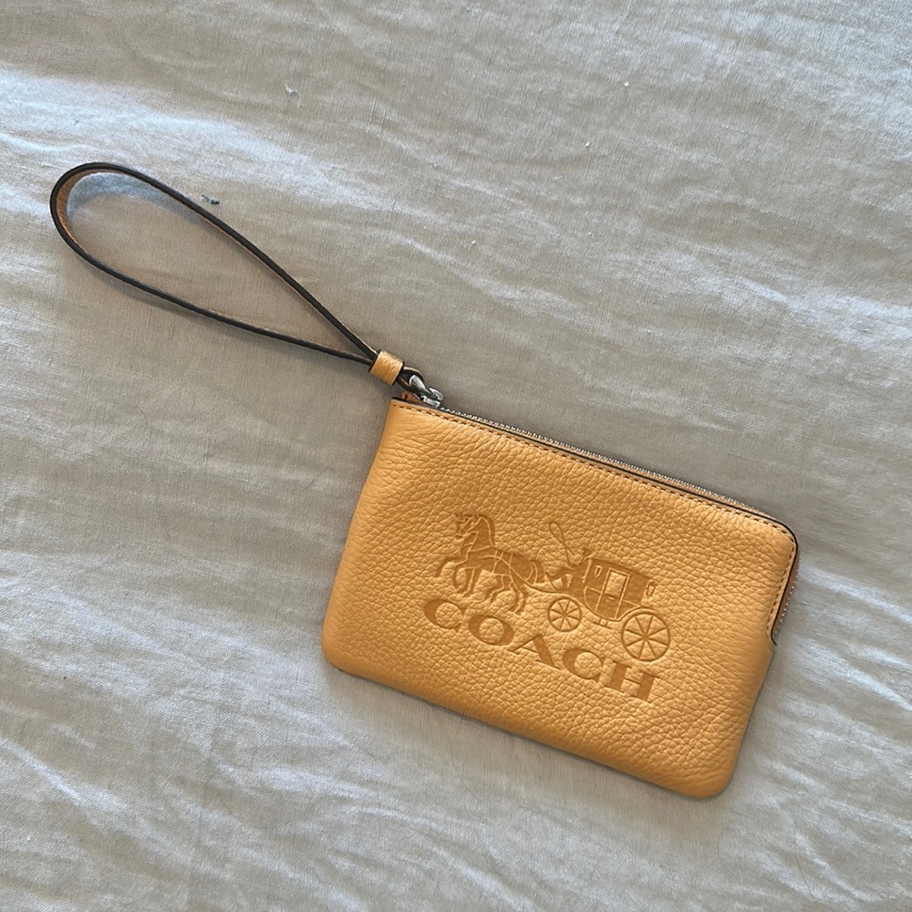 Coach Zip Wristlet Wallet